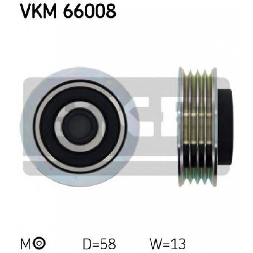 VKM 66008 SKF Ролик модуля натягувача ременя